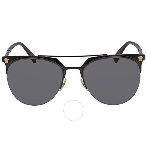 Versace Grey Men's Sunglasses VE2181 100987 57 